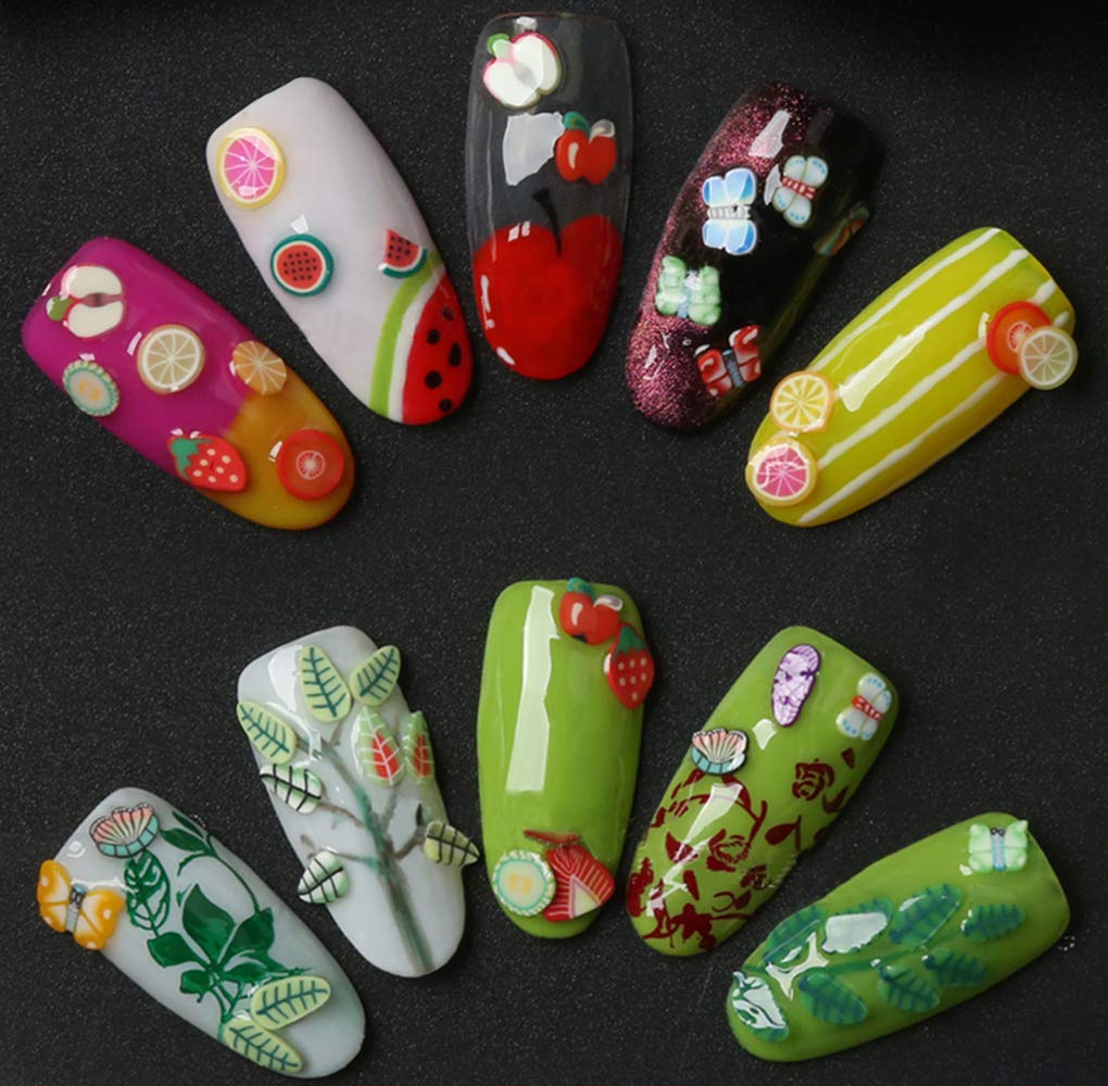 EHOPE Fruit Slices Polymer Clay Nail Art Slices – 5,000 PCS Pack for Nails & DIY Decor
