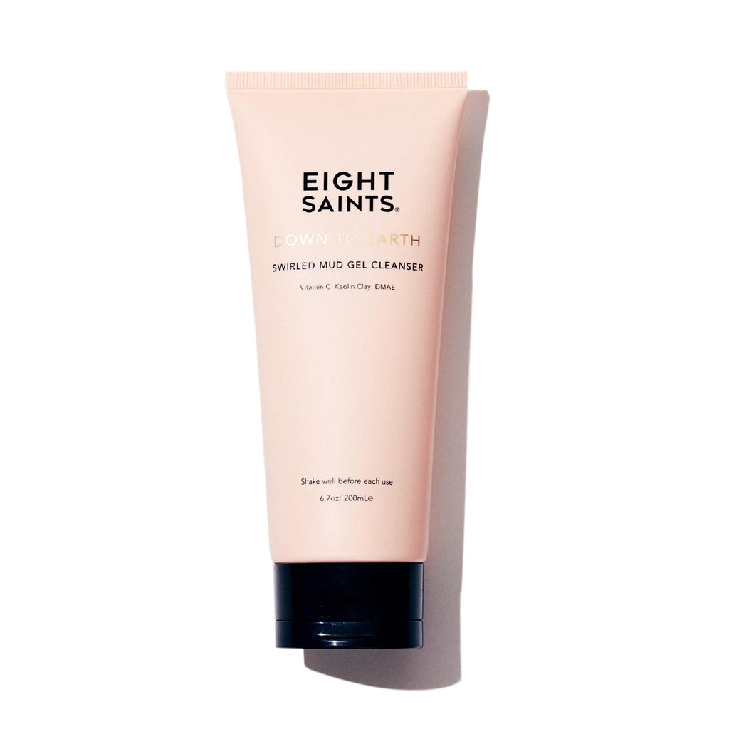 Eight Saints Down To Earth Mud Gel Face Wash – Natural Daily Cleanser for All Skin Types