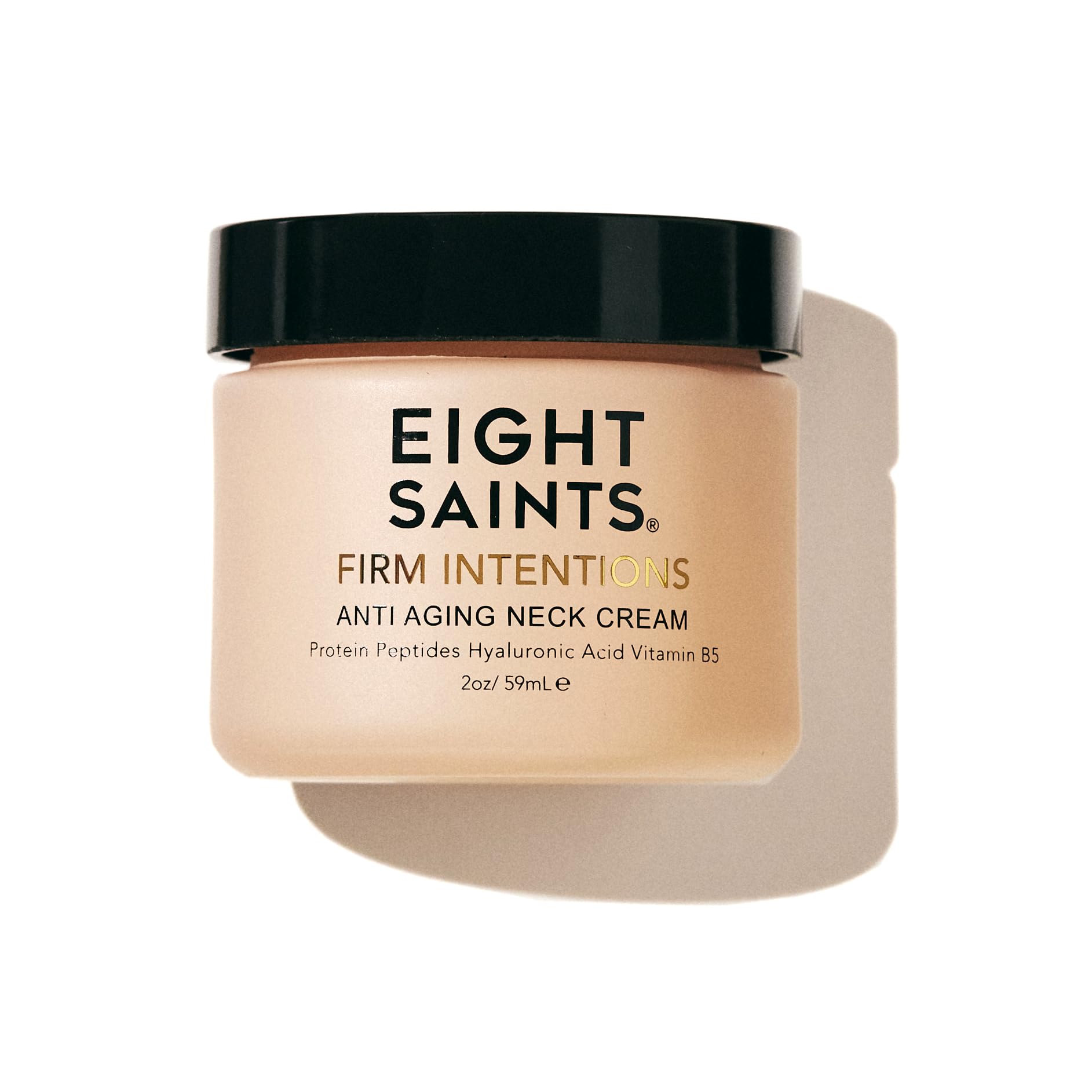 Eight Saints Firm Intentions Anti Aging Neck Cream – Organic, Cruelty-Free, 2 oz