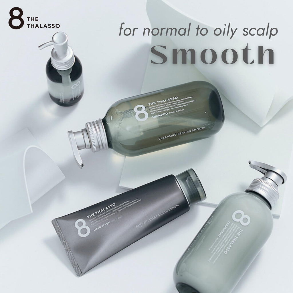 Eight the Thalasso Anti-Frizz Shampoo – Detangling, Ceramides & Stem Cells, 16.06 oz