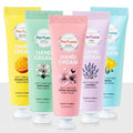 Ekais Perfume Hand Cream Gift Set – 5 Scented Mini Lotions (Lavender, Citrus, Musk, Cherry Blossom, Freesia) – Travel-Size K-Beauty