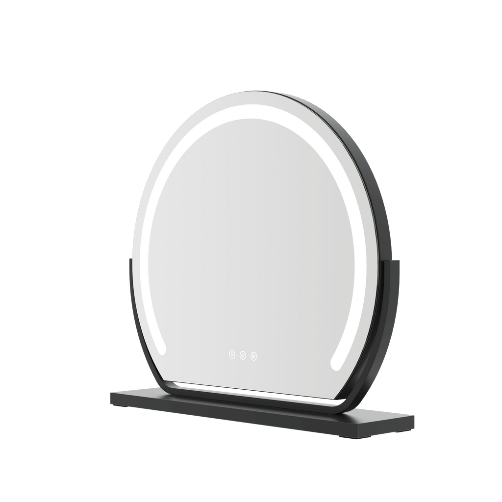 Elara LED Vanity Mirror Black