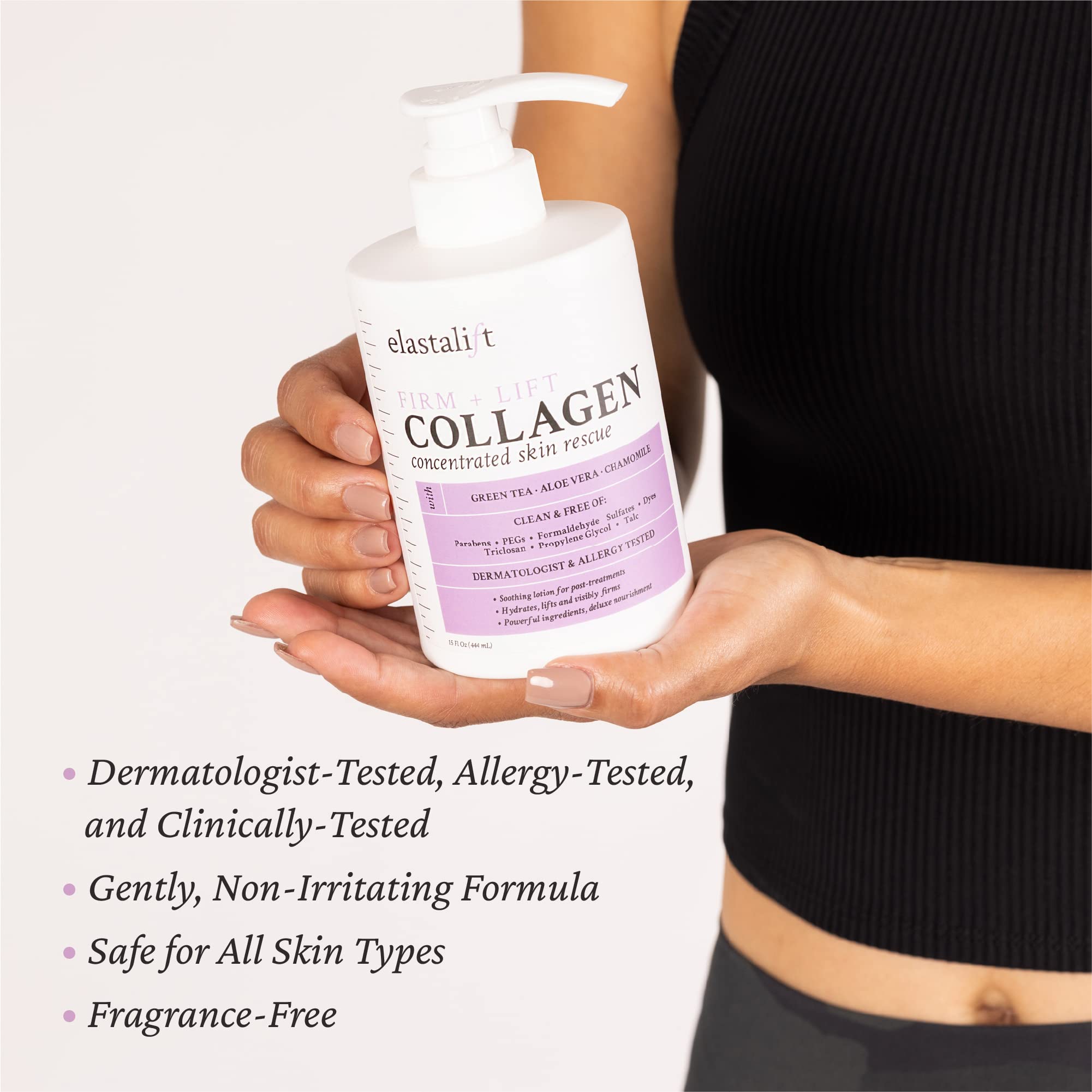 Elastalift Collagen Serum & Body Cream 2pc Bundle – Lift, Plump, Firm Skin
