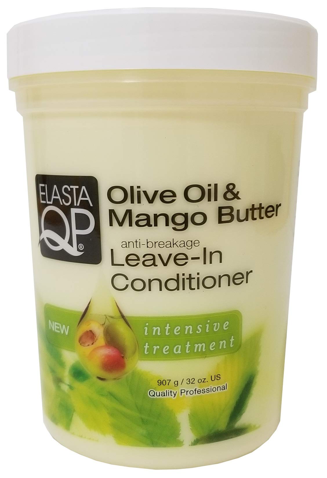 ElastaQP Olive & Mango Leave-In Conditioner Pack of 2 – Soft, Manageable Hair