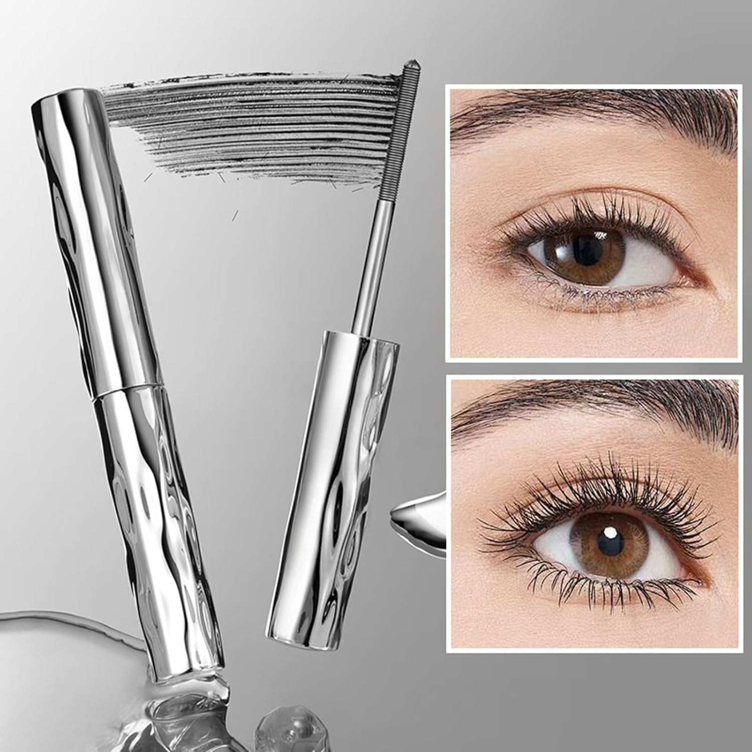 ELECANE Iron Wand Mascara – Volumizing, Curling & Waterproof