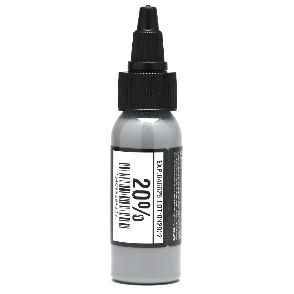 Element Tattoo Supply Battleship Gray Ink Set – 4 Grey Shades, 1 oz Each, Professional Grade