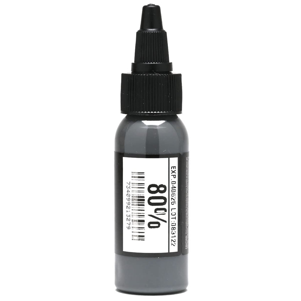 Element Tattoo Supply Battleship Gray Ink Set – 4 Grey Shades, 1 oz Each, Professional Grade