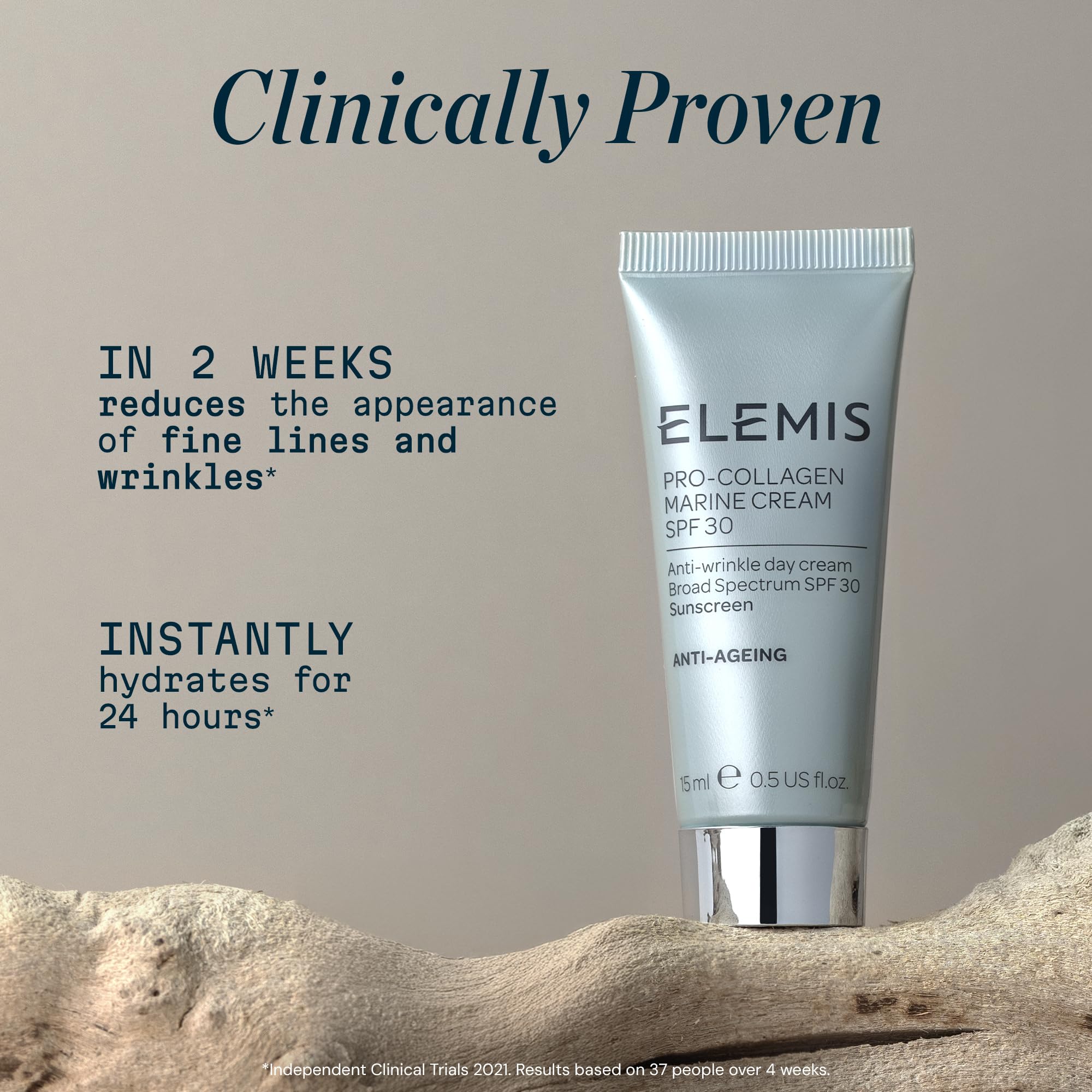 Elemis Pro-Collagen Marine Cream SPF 30 – Lightweight Anti-Wrinkle Daily Moisturizer