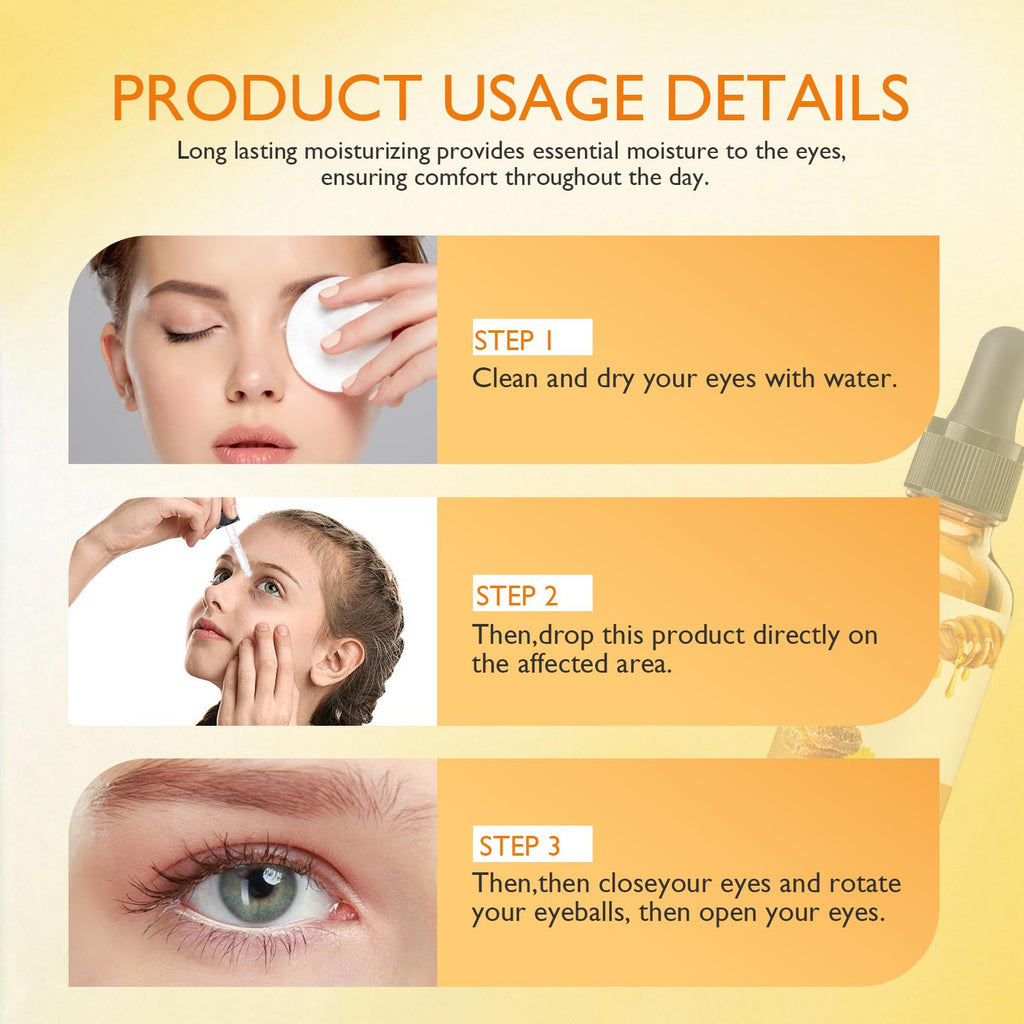 Elesysy Honey Eye Care Hydration — Natural Bee Honey Eye Moisturizer for Daily Use