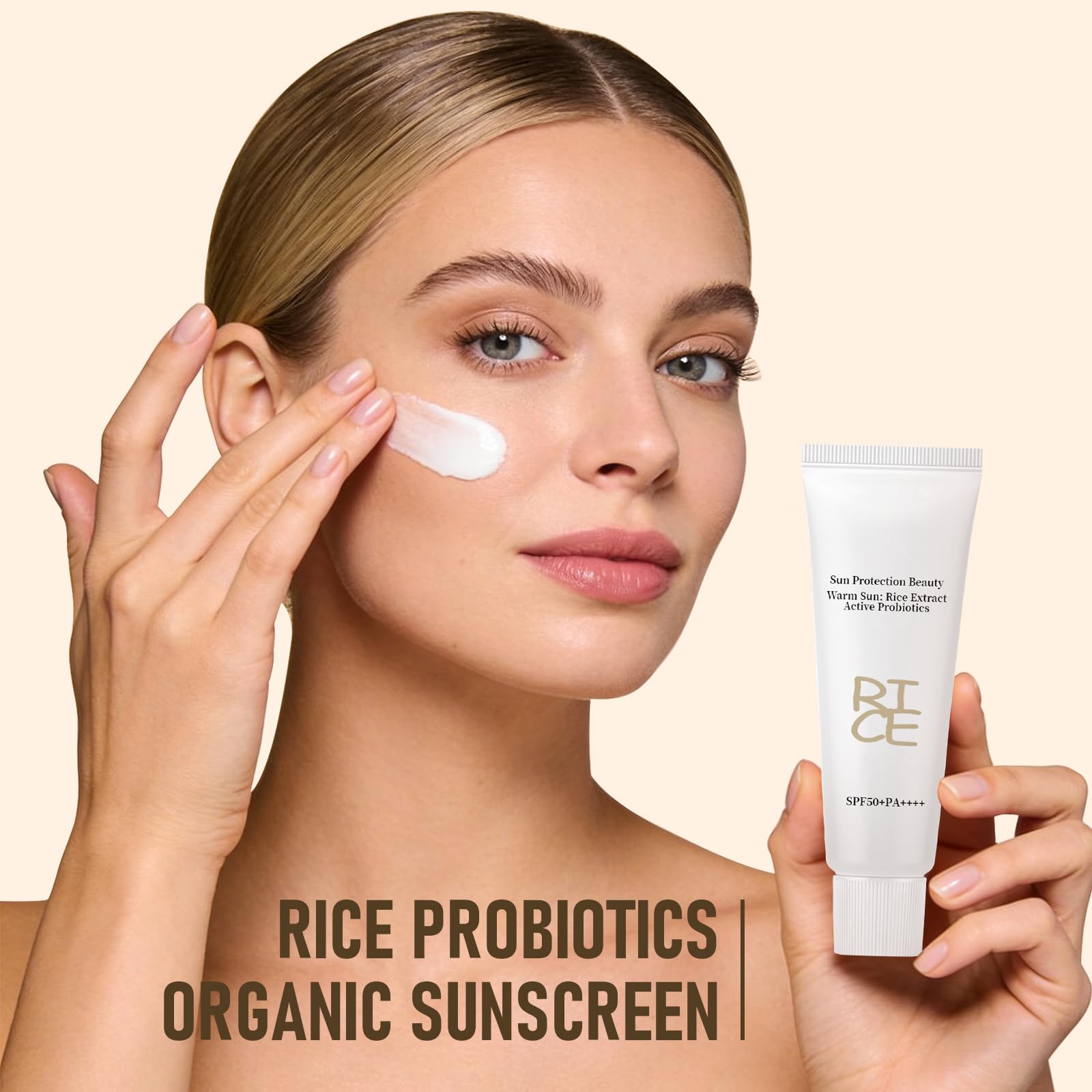 Elesysy Relief Sun SPF50+ Sunscreen – 2-Pack with Rice & Probiotics, PA++++ Korean Skin Care