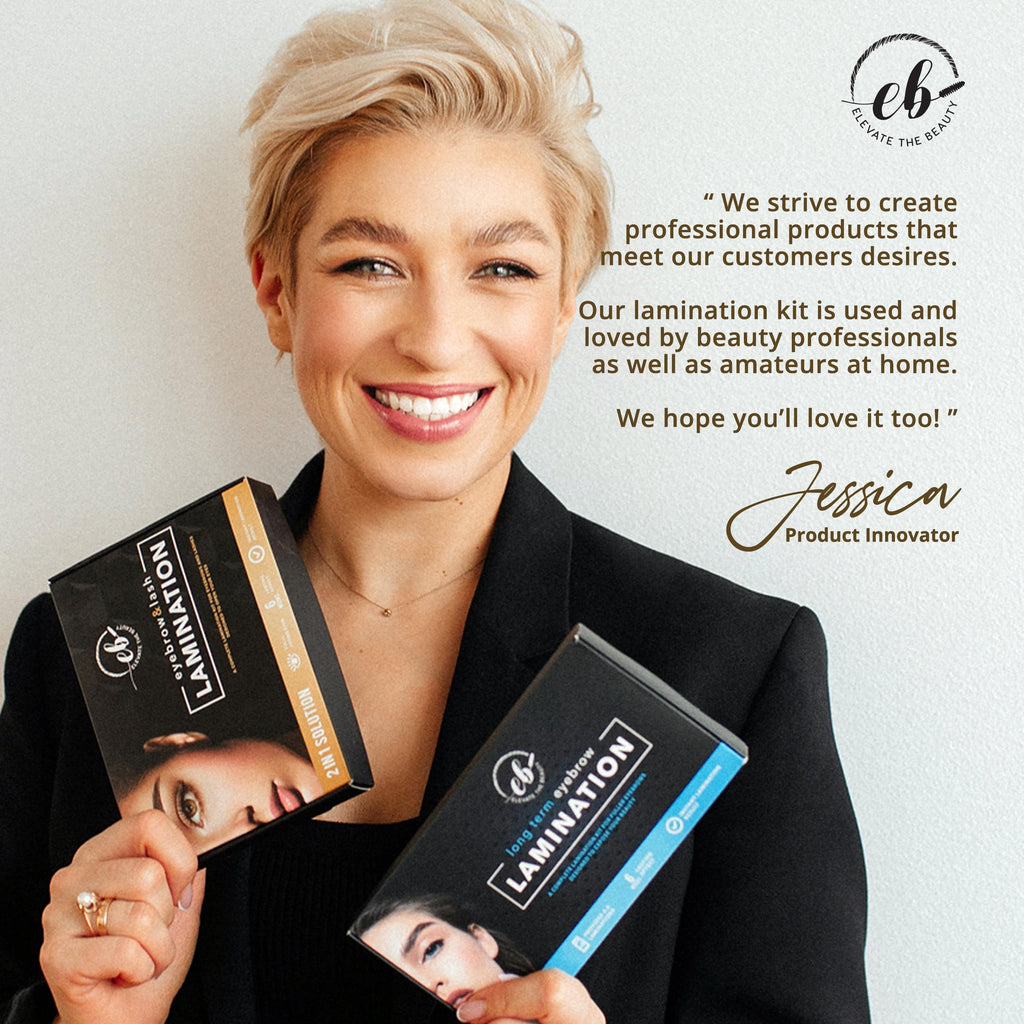 Elevate the Beauty 2-in-1 Brow & Lash Lamination Kit – At-Home & Salon