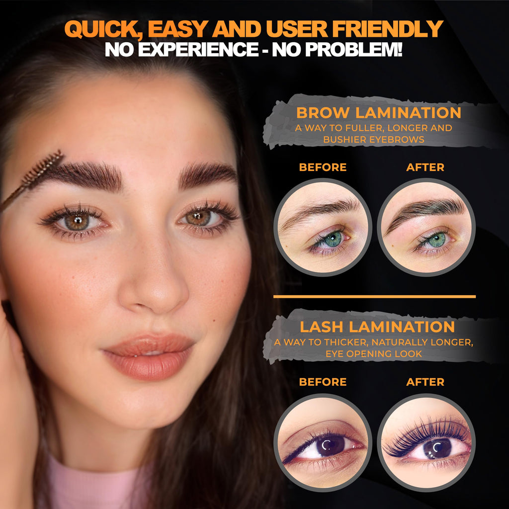 Elevate the Beauty 2-in-1 Brow & Lash Lamination Kit – At-Home & Salon