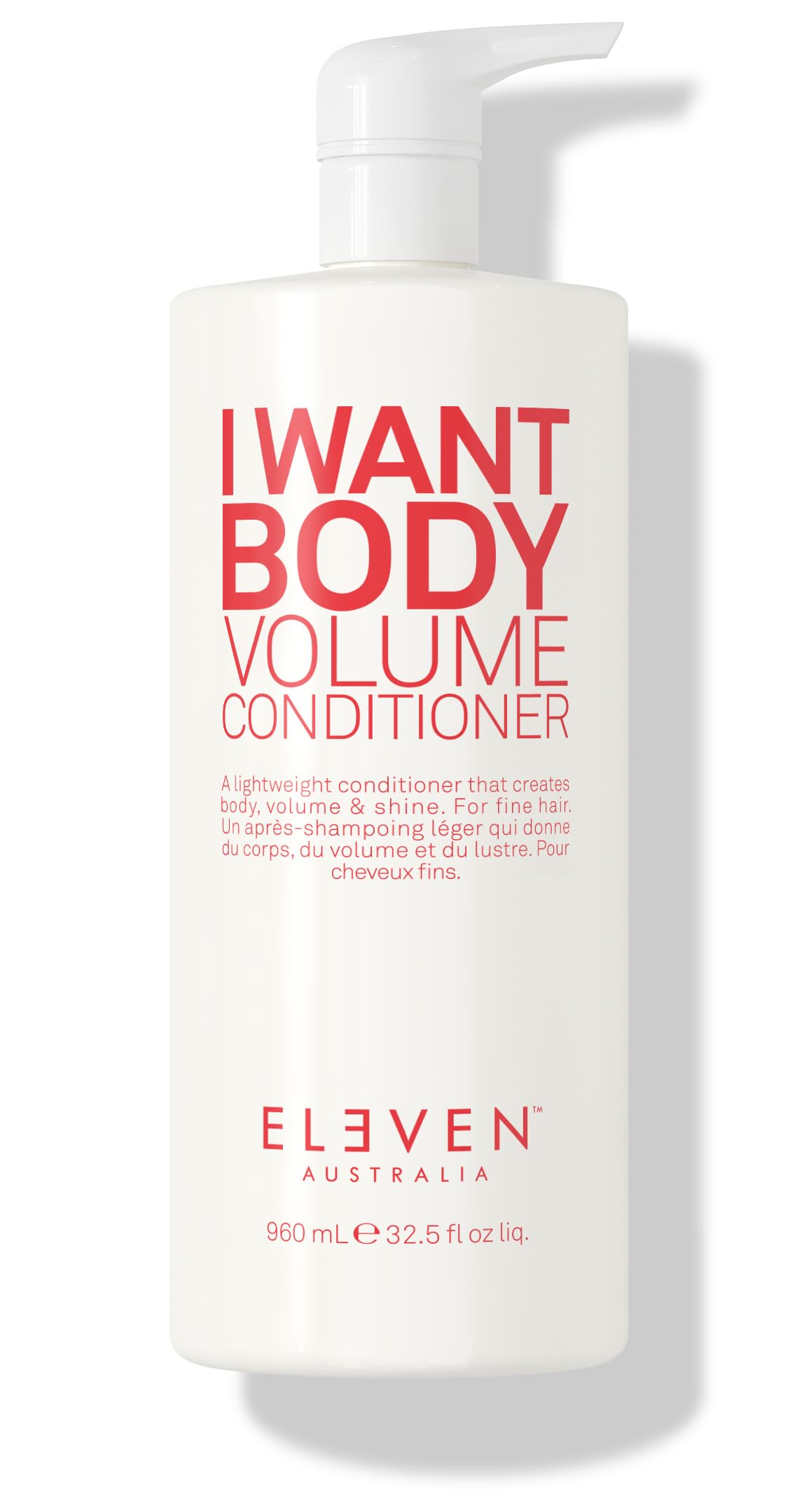ELEVEN AUSTRALIA I Want Body Volume Hair Conditioner – Volumizing, Sulfate-Free, 32.5 fl oz