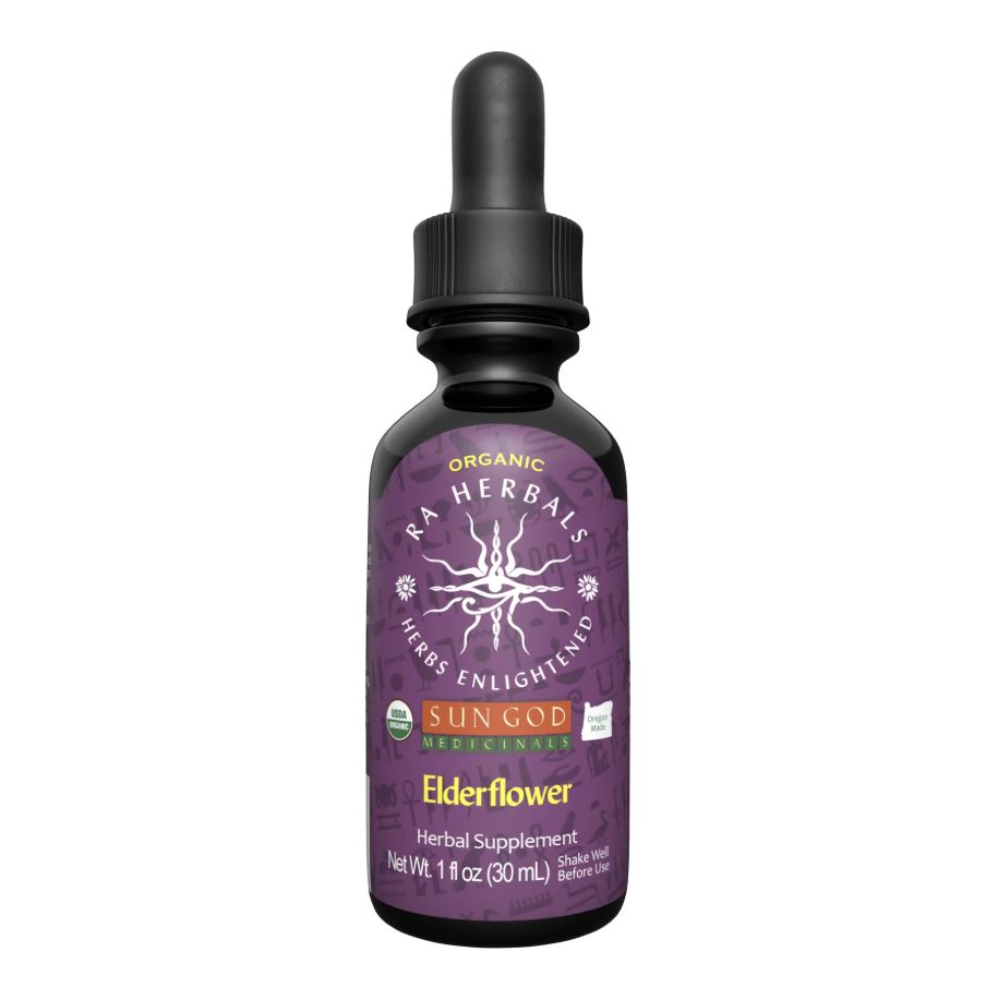 Organic Elderflower Tincture - SUPPORT THE LIVER & IMMUNE SYSTEM