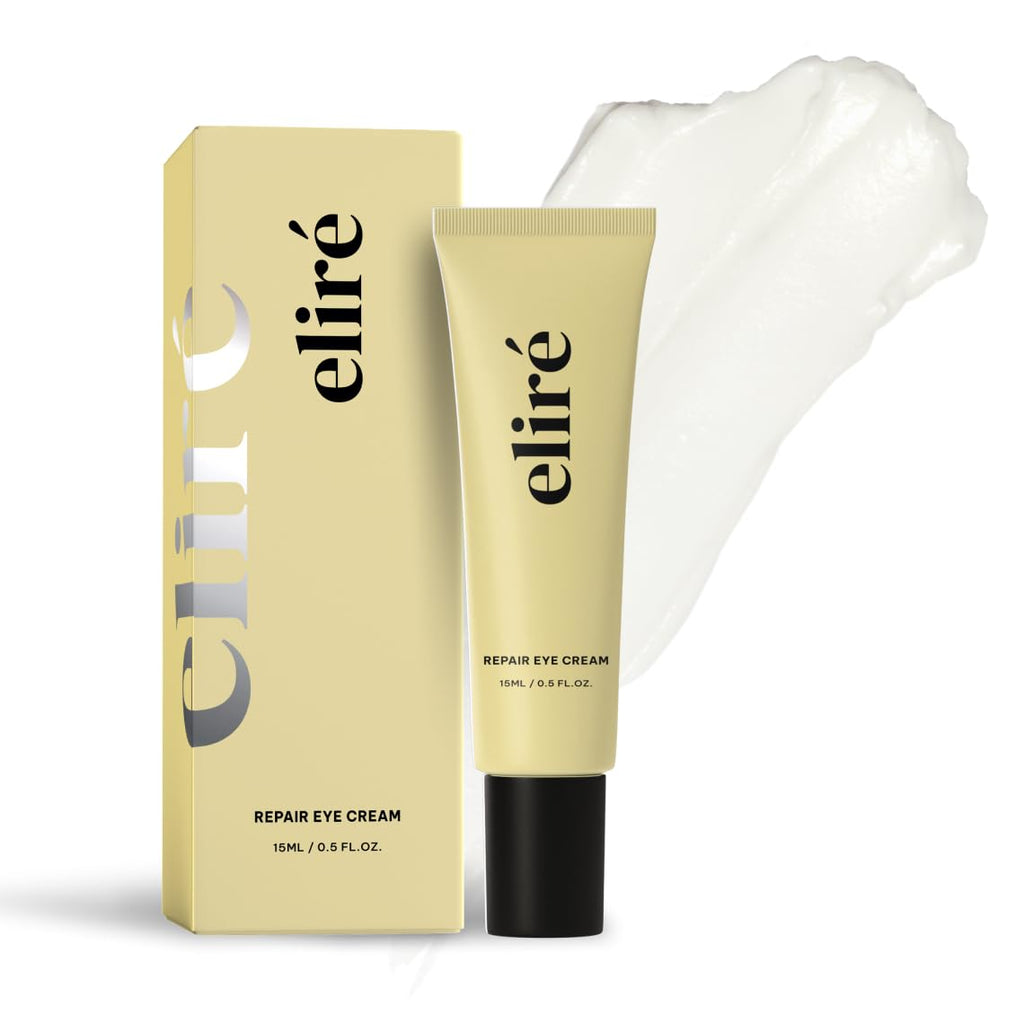 Eliré Korean Repair Eye Cream – Ceramide-Rich, Caffeine-Boost Under-Eye Treatment (15ml)