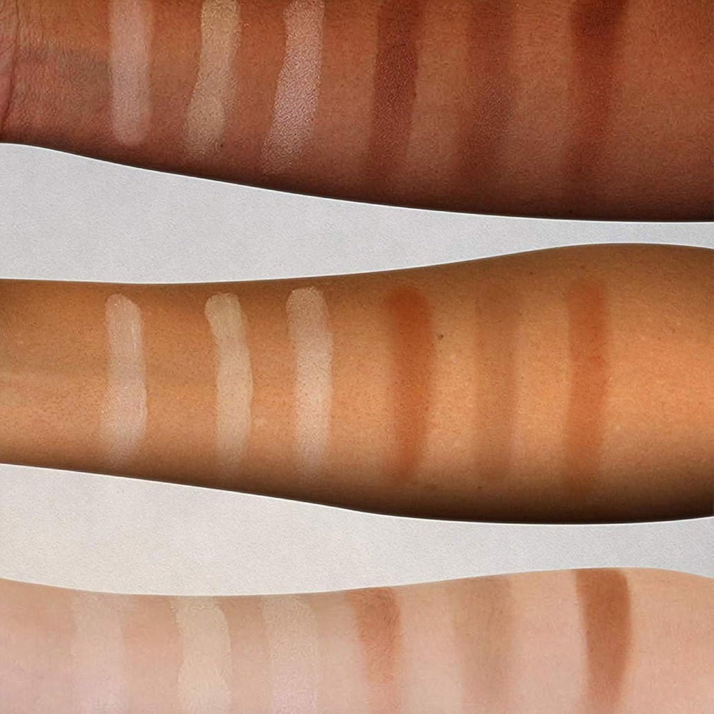 Elizabeth Mott Bronzer Contour Palette – 6 Blendable Shades for All Skin Tones, Natural Glow (Cruelty-Free)