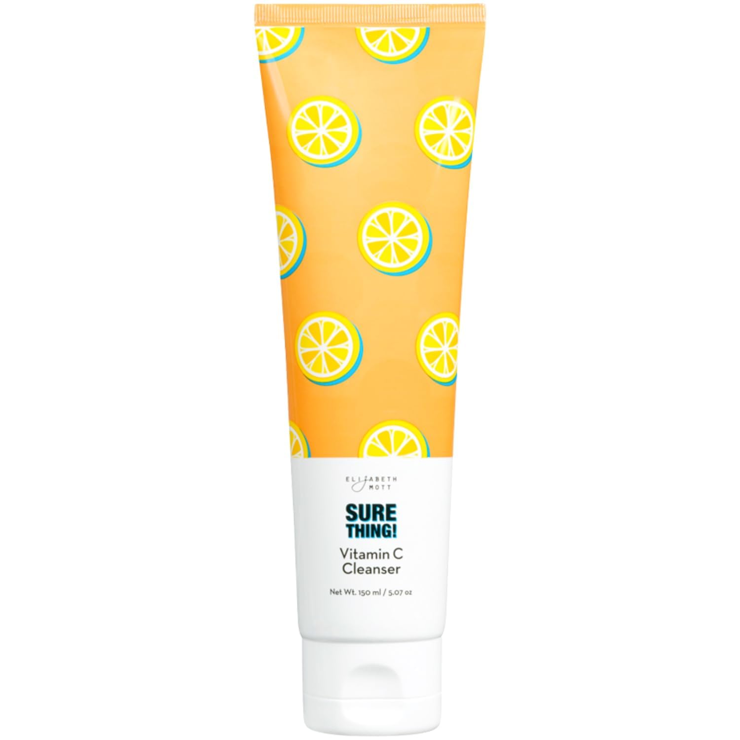 Elizabeth Mott Vitamin C Facial Cleanser | Hydrating Gel-to-Foam Cleanser for All Skin Types