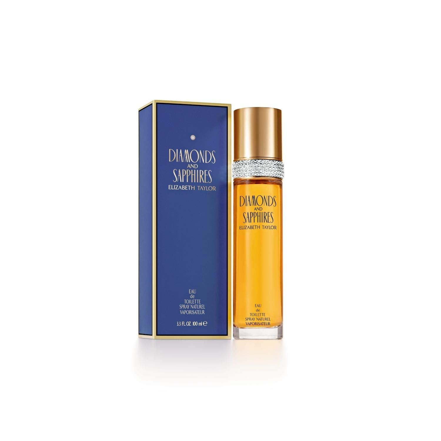 Elizabeth Taylor Diamonds and Sapphires for Women – Eau de Toilette 3.3 oz
