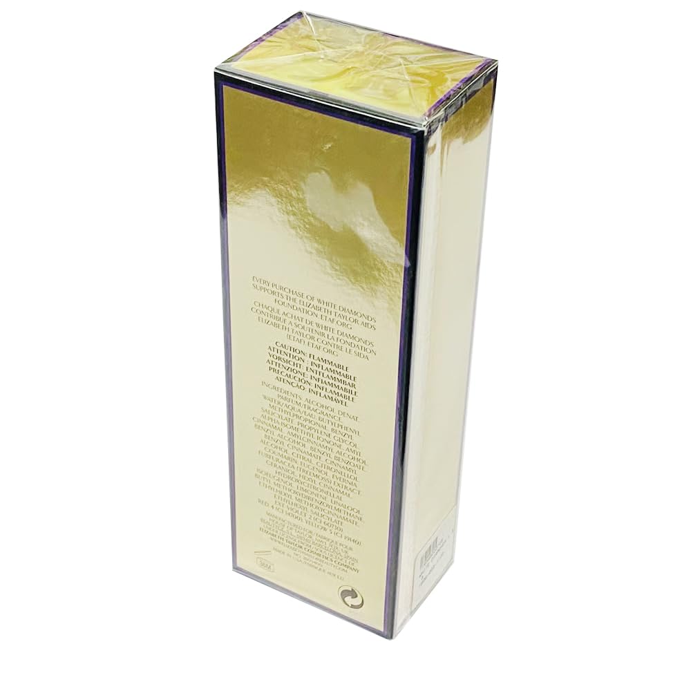 Elizabeth Taylor White Diamonds for Women Eau de Toilette Naturel Spray 3.3 oz | Timeless Floral Luxury