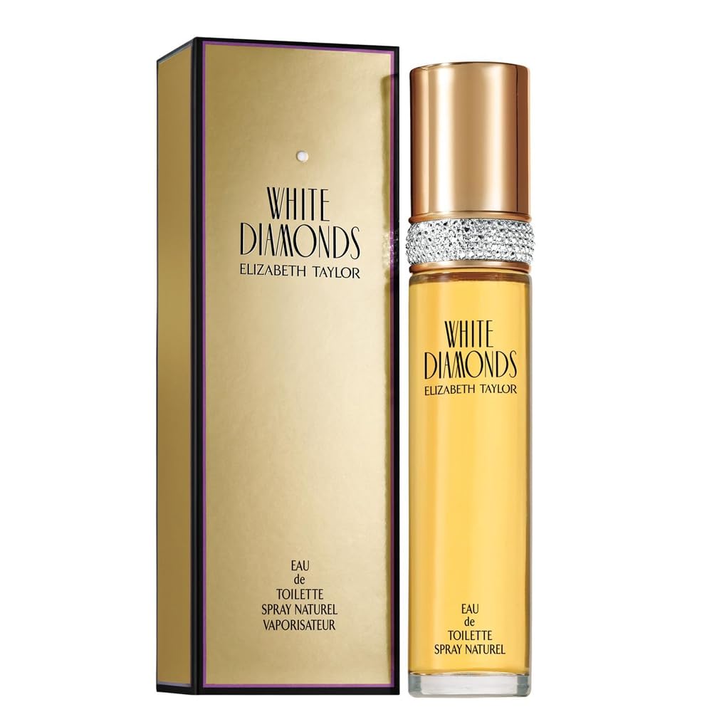 Elizabeth Taylor White Diamonds for Women Eau de Toilette Naturel Spray 3.3 oz | Timeless Floral Luxury