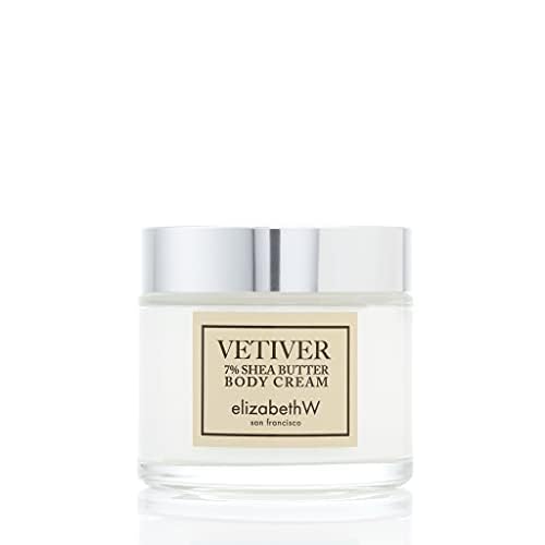 Elizabeth W Vetiver Body Cream – 3.5 oz | Hydrating Daily Moisturizer