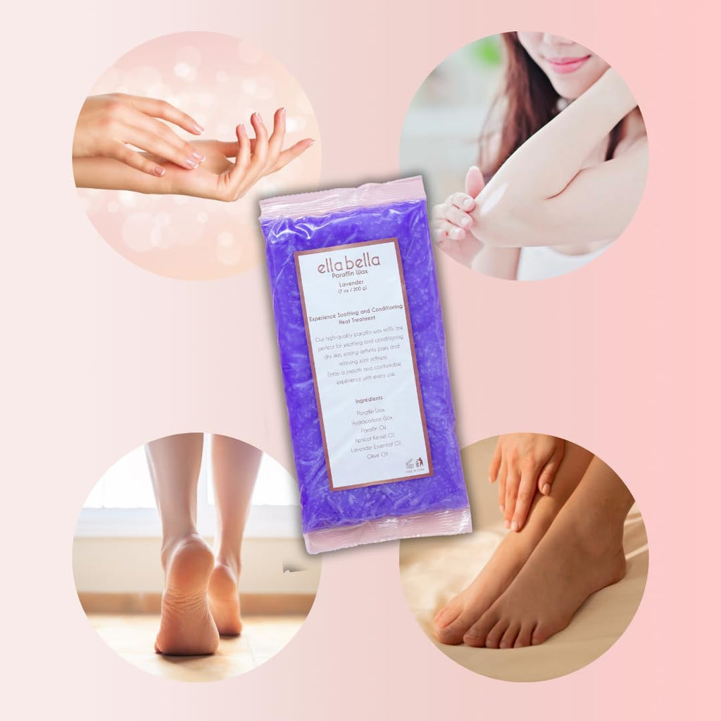 ELLA BELLA Paraffin Wax Refill Lavender – Hand & Foot Spa Treatment