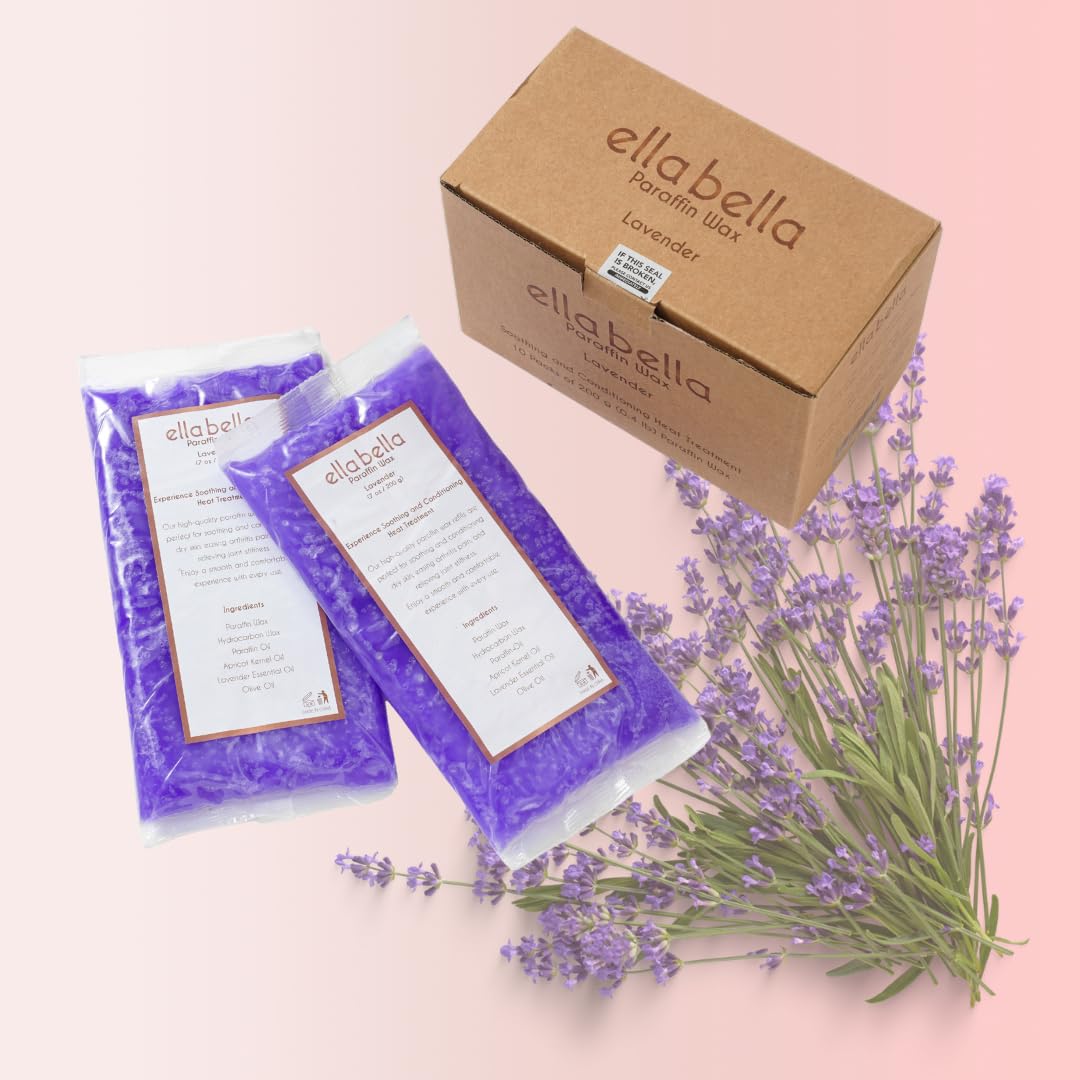 ELLA BELLA Paraffin Wax Refill Lavender – Hand & Foot Spa Treatment