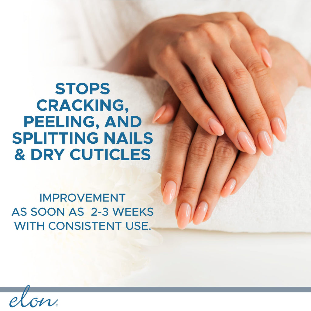 Elon Lanolin-Rich Nail Conditioner – Strengthens Nails & Protects Cuticles (10g Tube, 2-Pack)