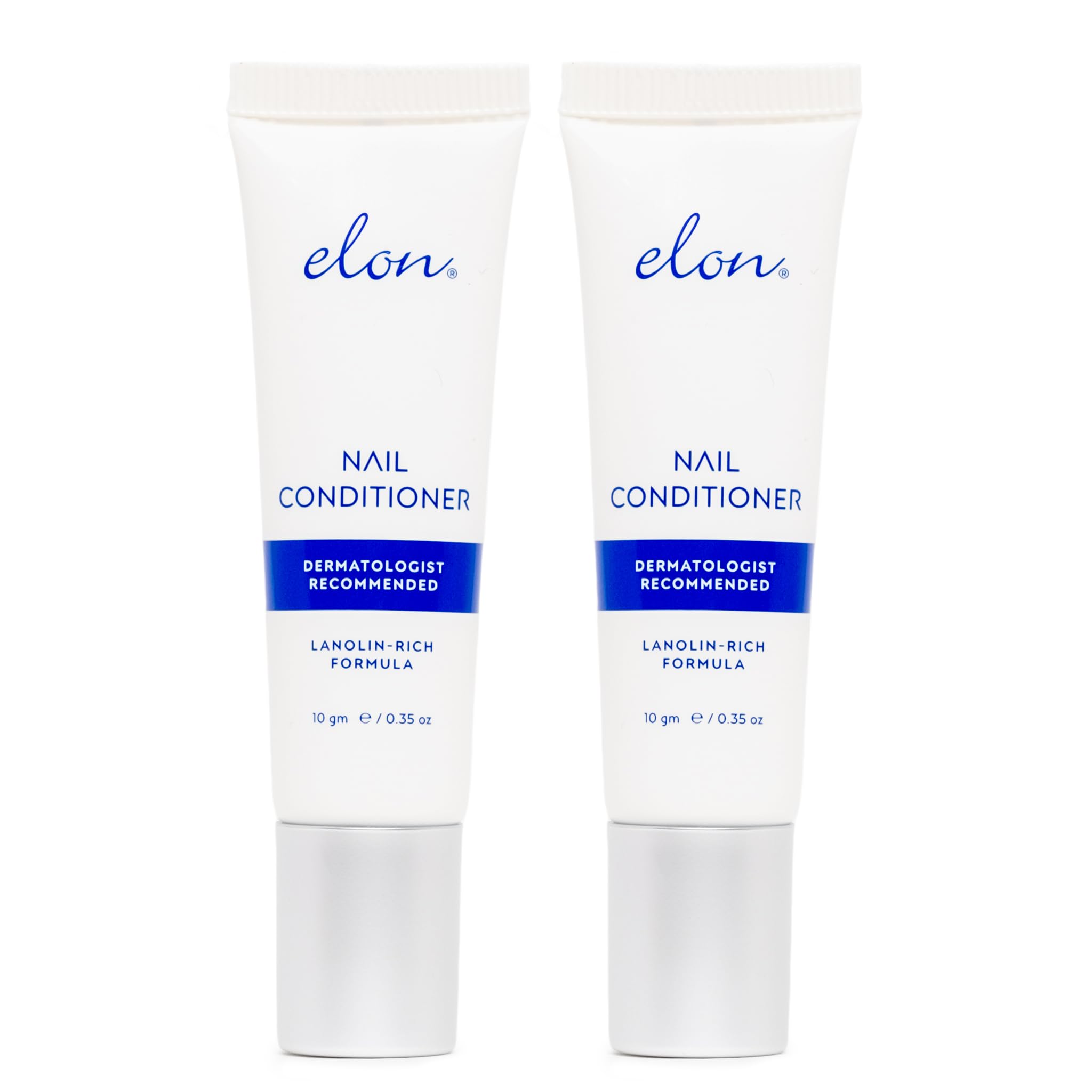 Elon Lanolin-Rich Nail Conditioner – Strengthens Nails & Protects Cuticles (10g Tube, 2-Pack)