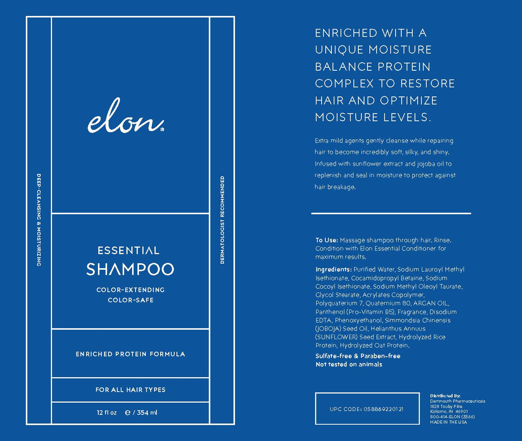 Elon Sulfate-Free Shampoo & Conditioner Set (12oz) – Color Safe, Paraben Free