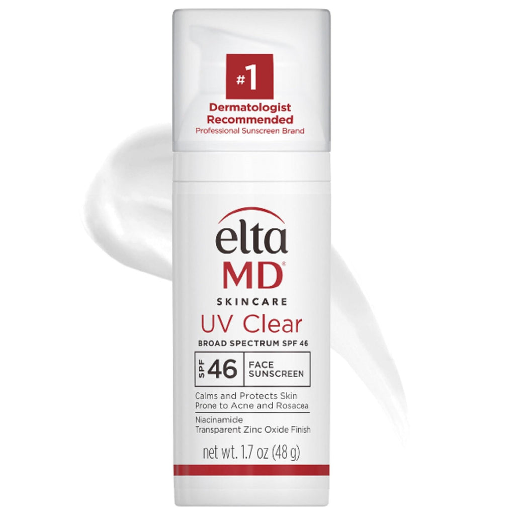 EltaMD UV Clear Face Sunscreen SPF 46 | Oil-Free for Acne-Prone Skin | 1.7 oz Pump