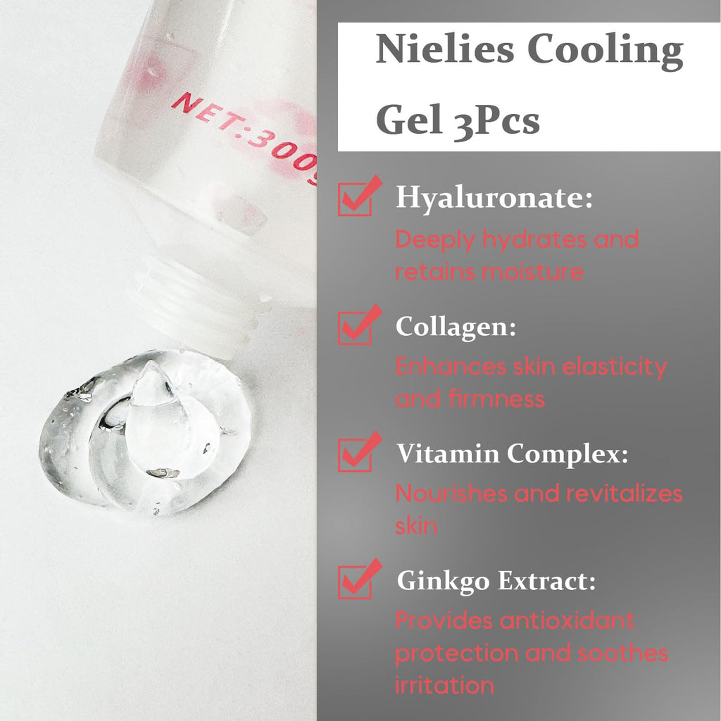 Elvenstars 3-Pcs Conductive Cooling Gel for Laser Hair Removal