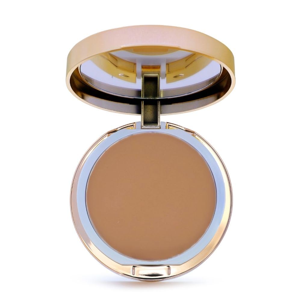Emani Flawless Matte Powder Foundation – Mineral Compact for Sensitive Skin | Buildable Coverage & Shine Control