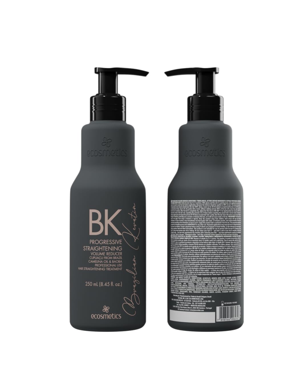 EMAX ECOSMETICS 250ml Brazilian Keratin Treatment – Nanoplastia & Hair Smoothing System