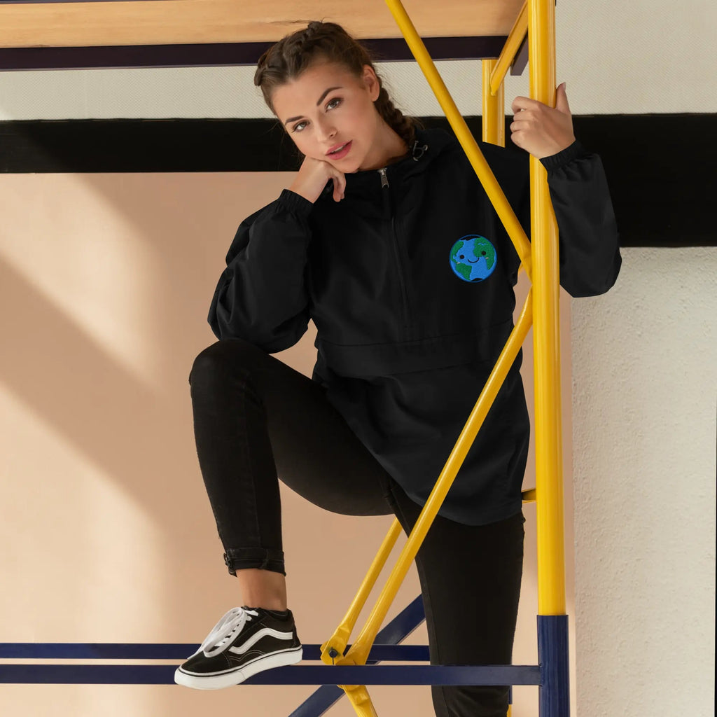 First Home Embroidered Champion Packable Jacket