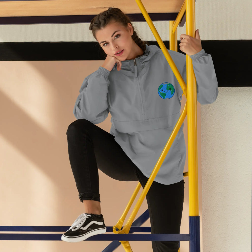First Home Embroidered Champion Packable Jacket