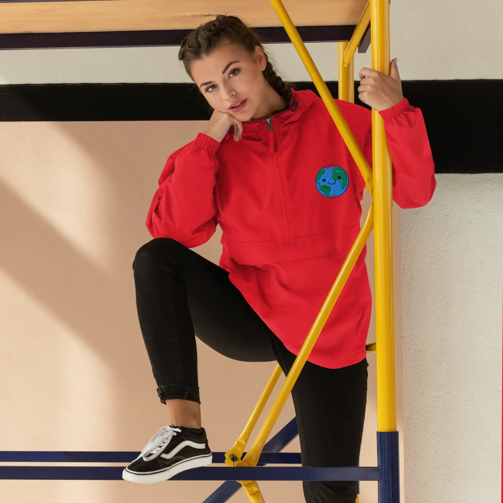 First Home Embroidered Champion Packable Jacket