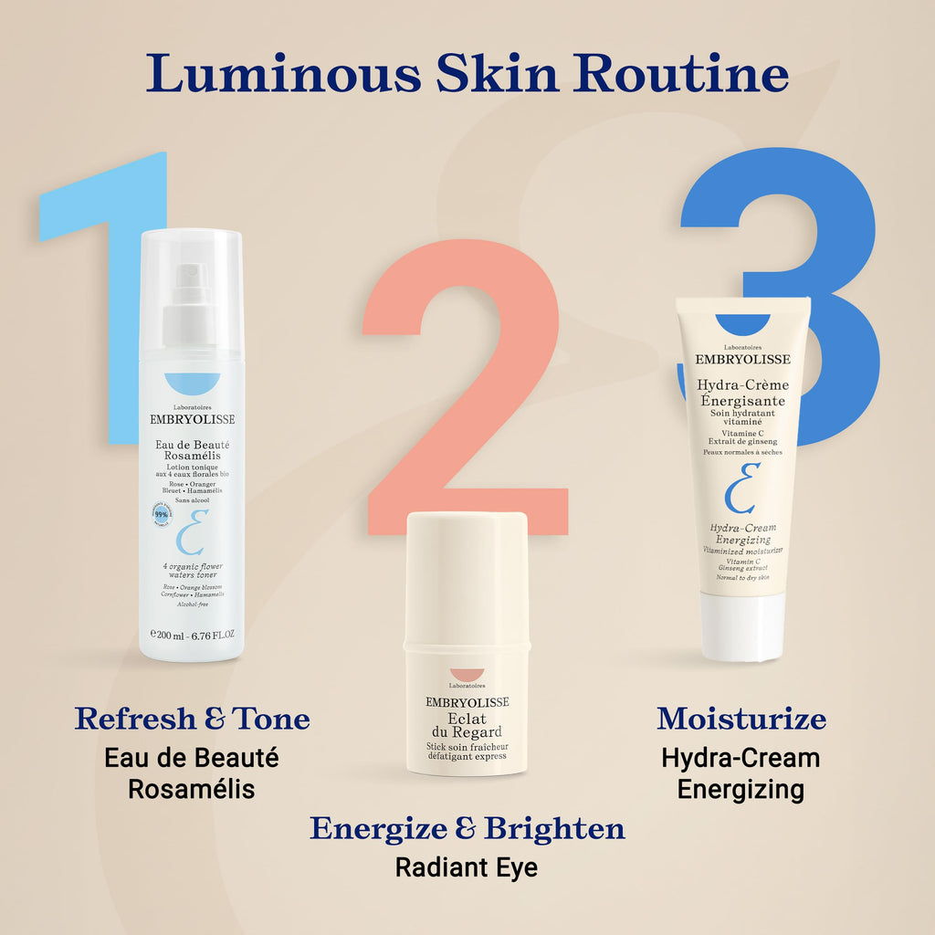 Embryolisse Vitamin C Energizing Face Moisturizer – Radiance, Hydration & Daily Glow, 1.35 fl oz
