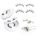 EMEDA Natural Look Magnetic Eyelashes Kit – 2 Pairs, No Glue, Easy Wear, Reusable