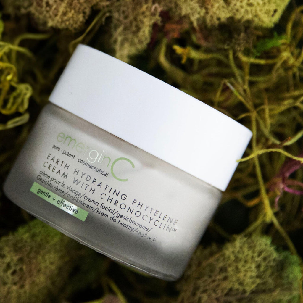 emergin C Earth Hydrating Phytelene Cream | Anti-Aging Moisturizer with Chronopeptides + Multivitamins