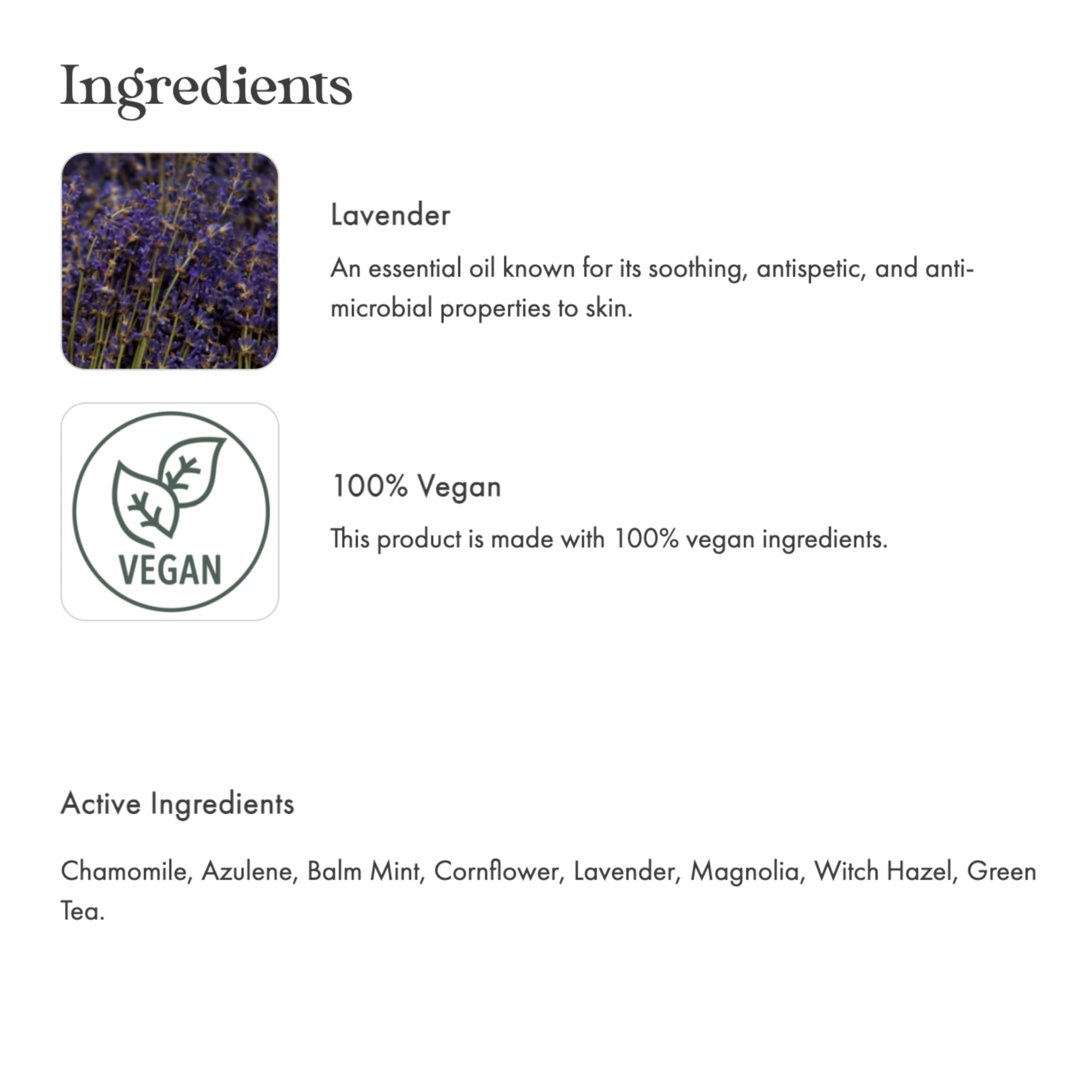 emerginC Soothing Lavender Toner | Gentle, Alcohol-Free Toner for Sensitive Skin (8.1 oz / 240 ml)