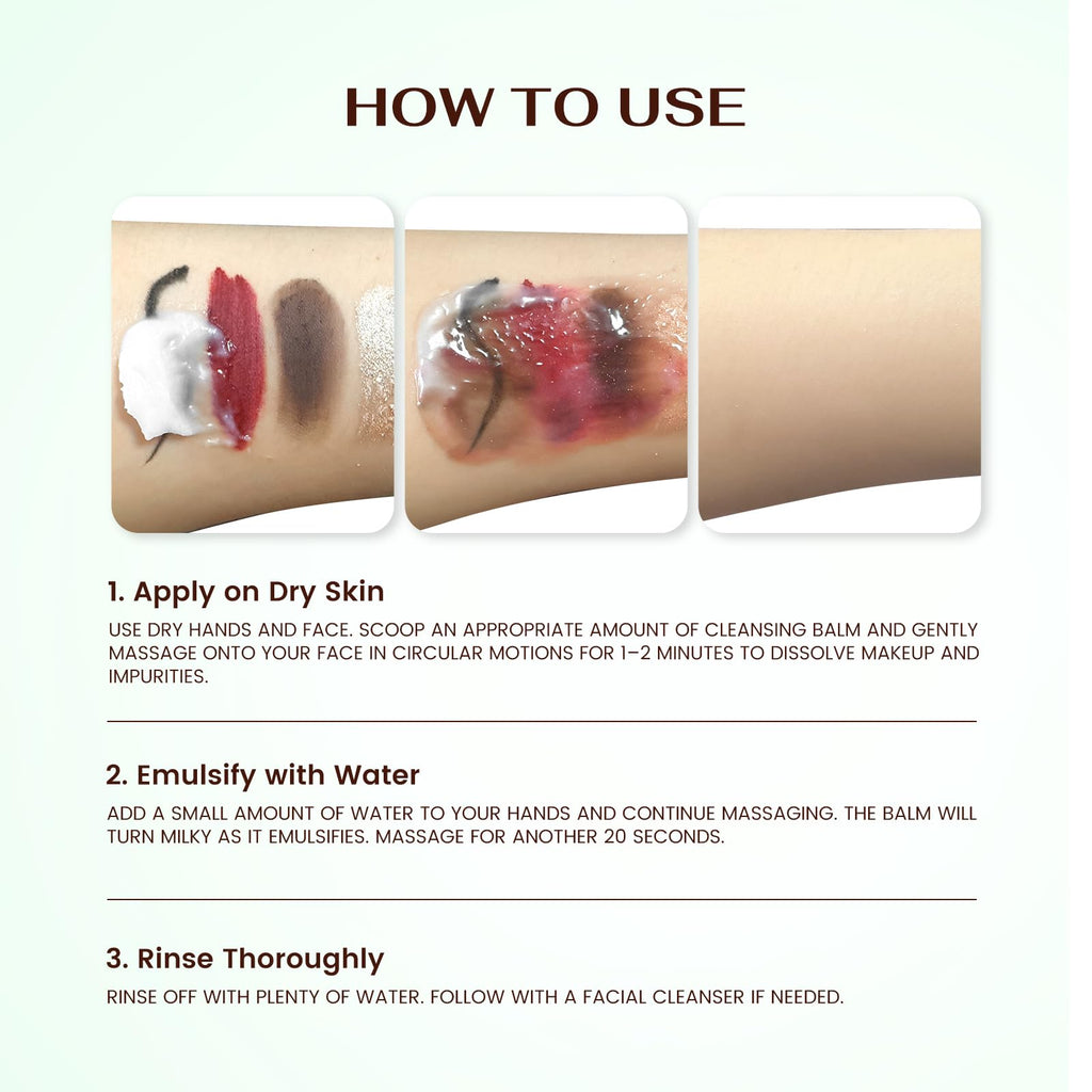 Emerlin Remède Makeup Remover Balm with Coconut Milk – Melt, Cleanse, Moisturize