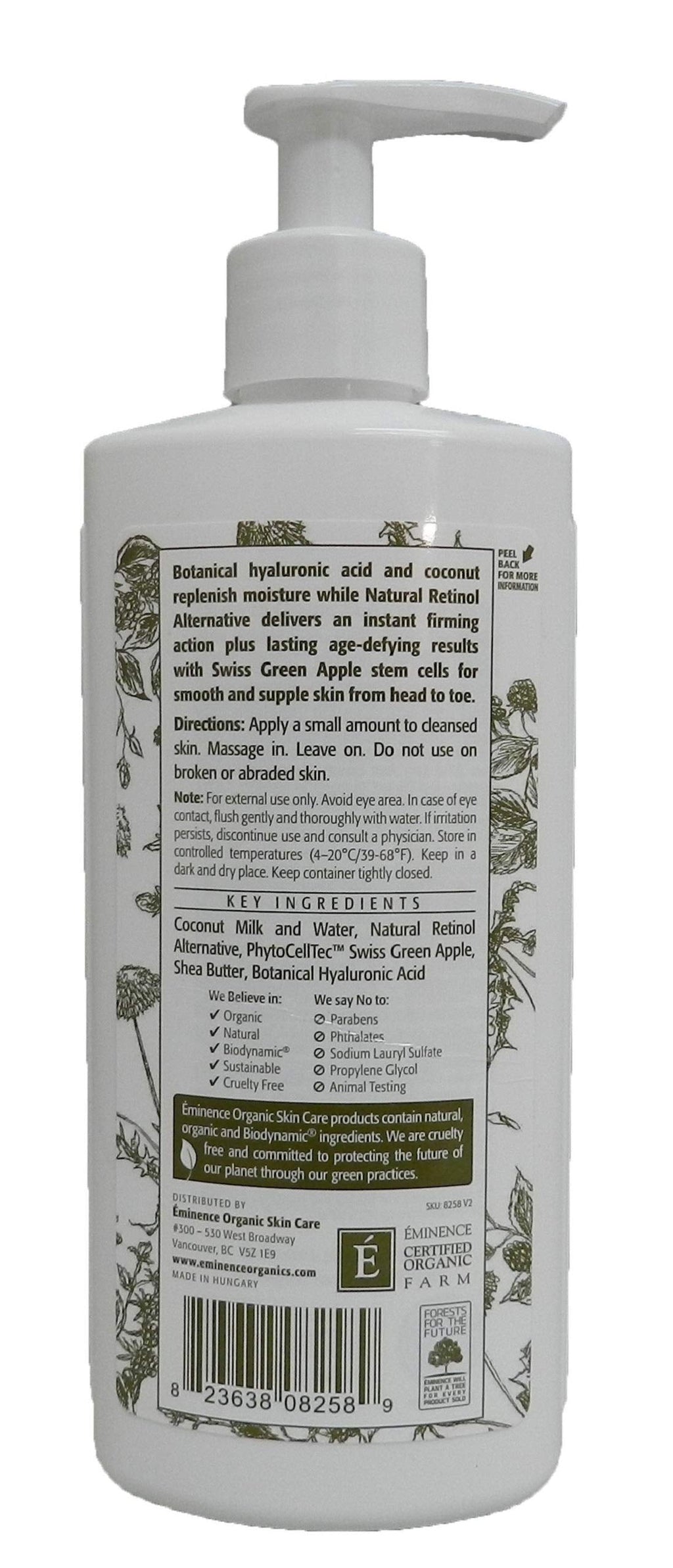 Eminence Coconut Firming Body Lotion – 8.4 oz