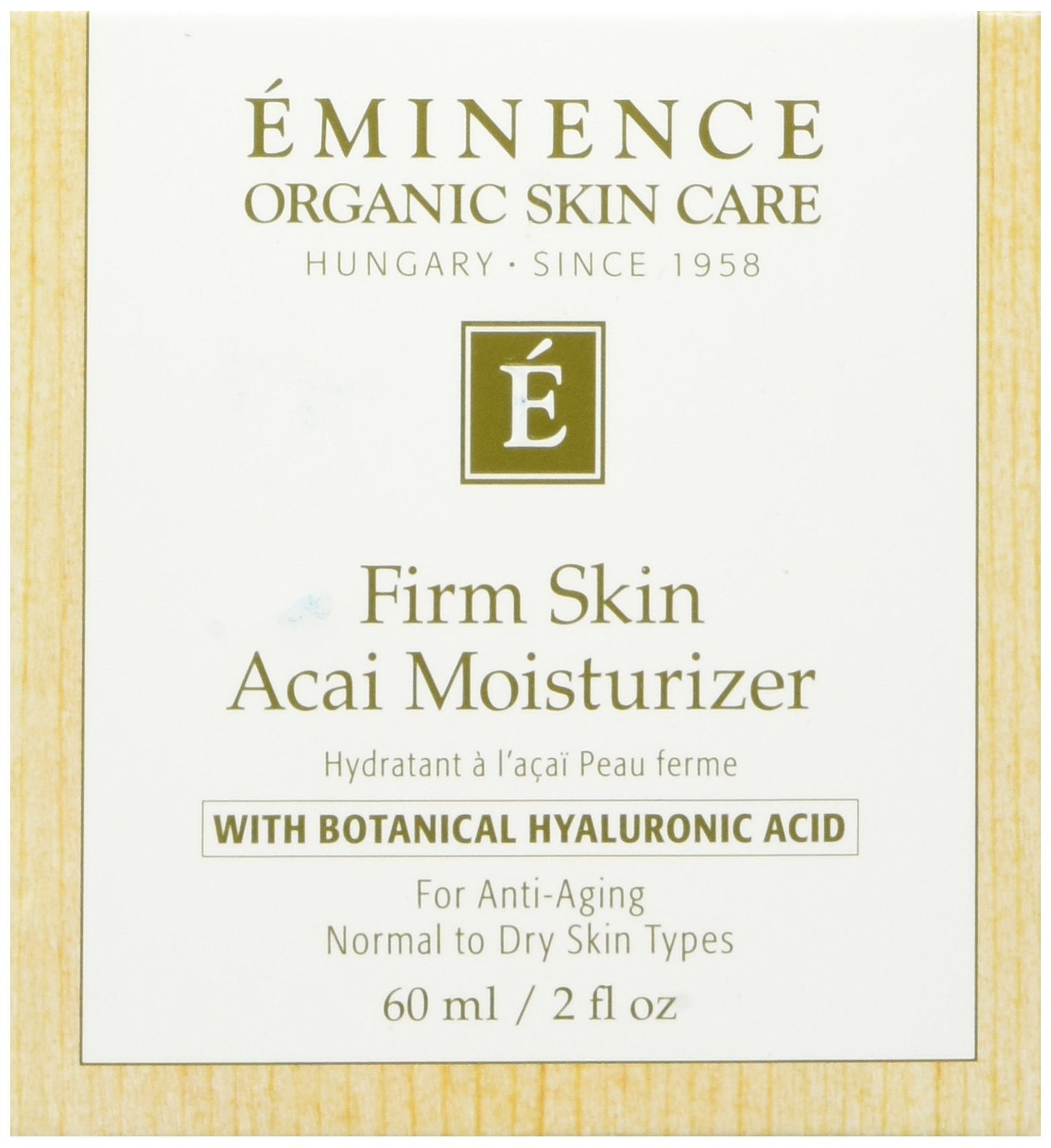 Eminence Firm Skin Acai Moisturizer – Hydrating 2 oz