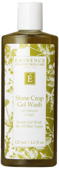 Eminence Stone Crop Gel Wash – Gentle Facial Cleanser, 4.2 oz | All Skin Types