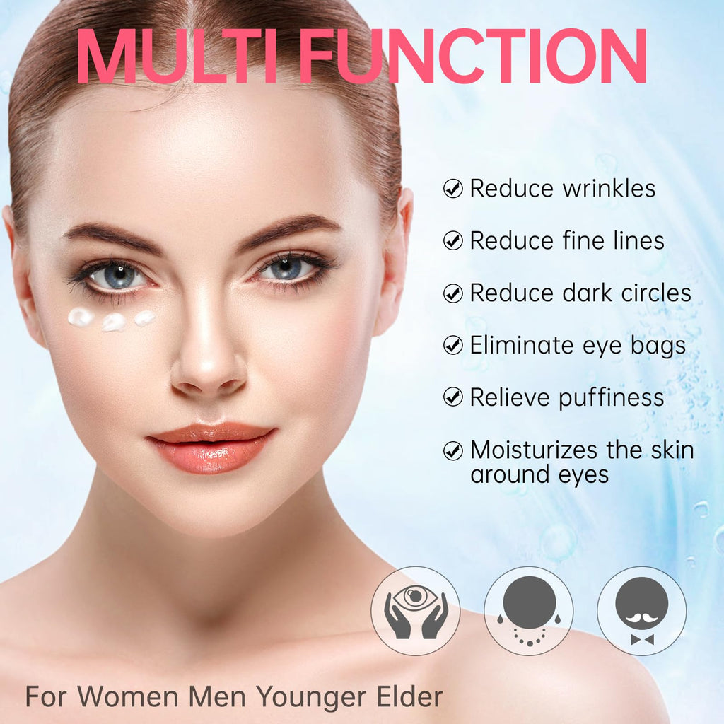 Emisun Retinol Eye Cream – Instant Reduction of Eye Bags, Dark Circles & Puffiness | 0.7 oz
