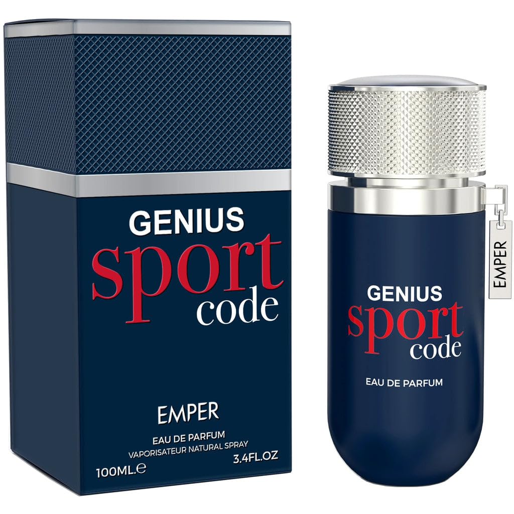 Emper Genius Sport Code EDP 100ml – Bold, Refined Eau de Parfum