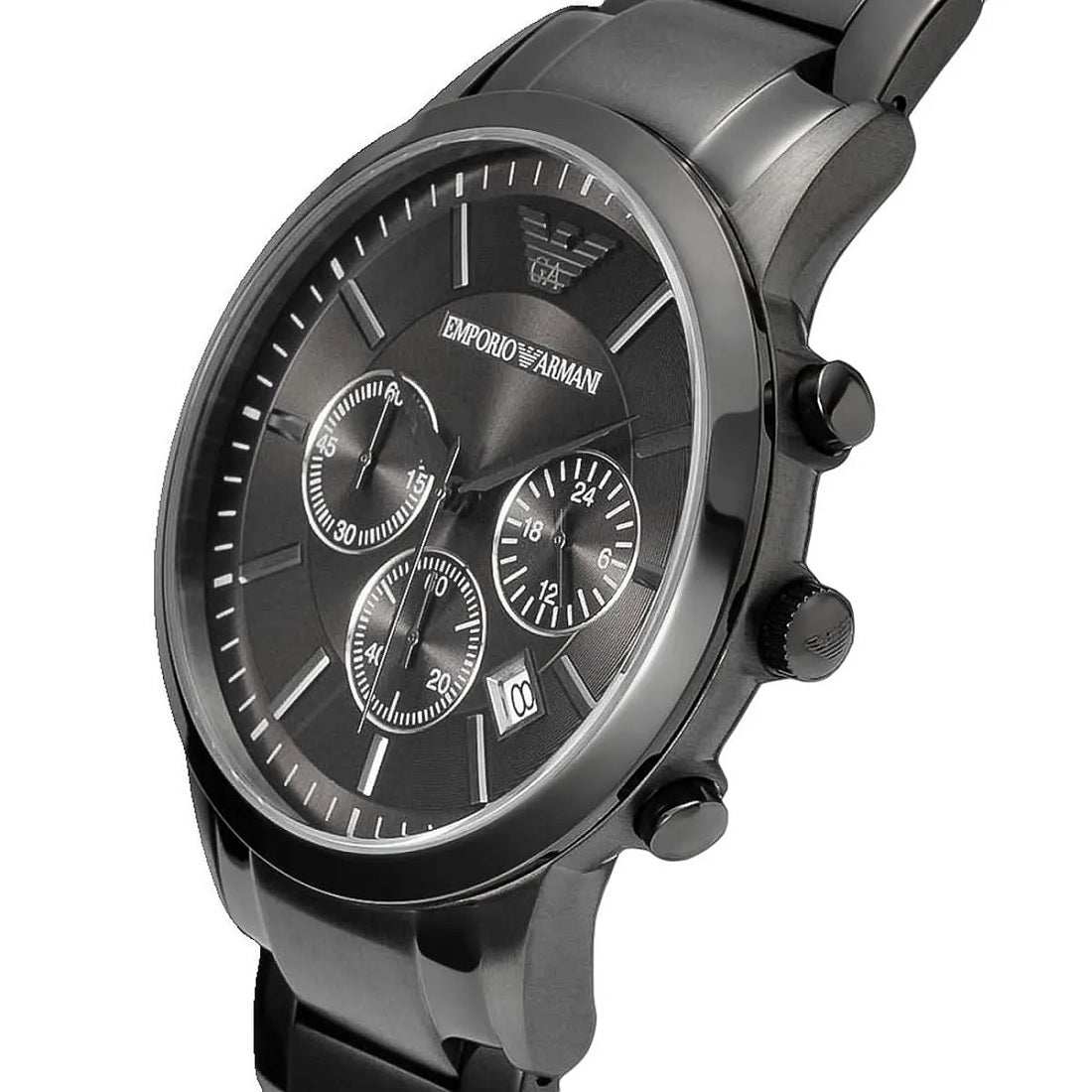 Emporio Armani AR2454 Renato Men's Gunmetal Grey Watch