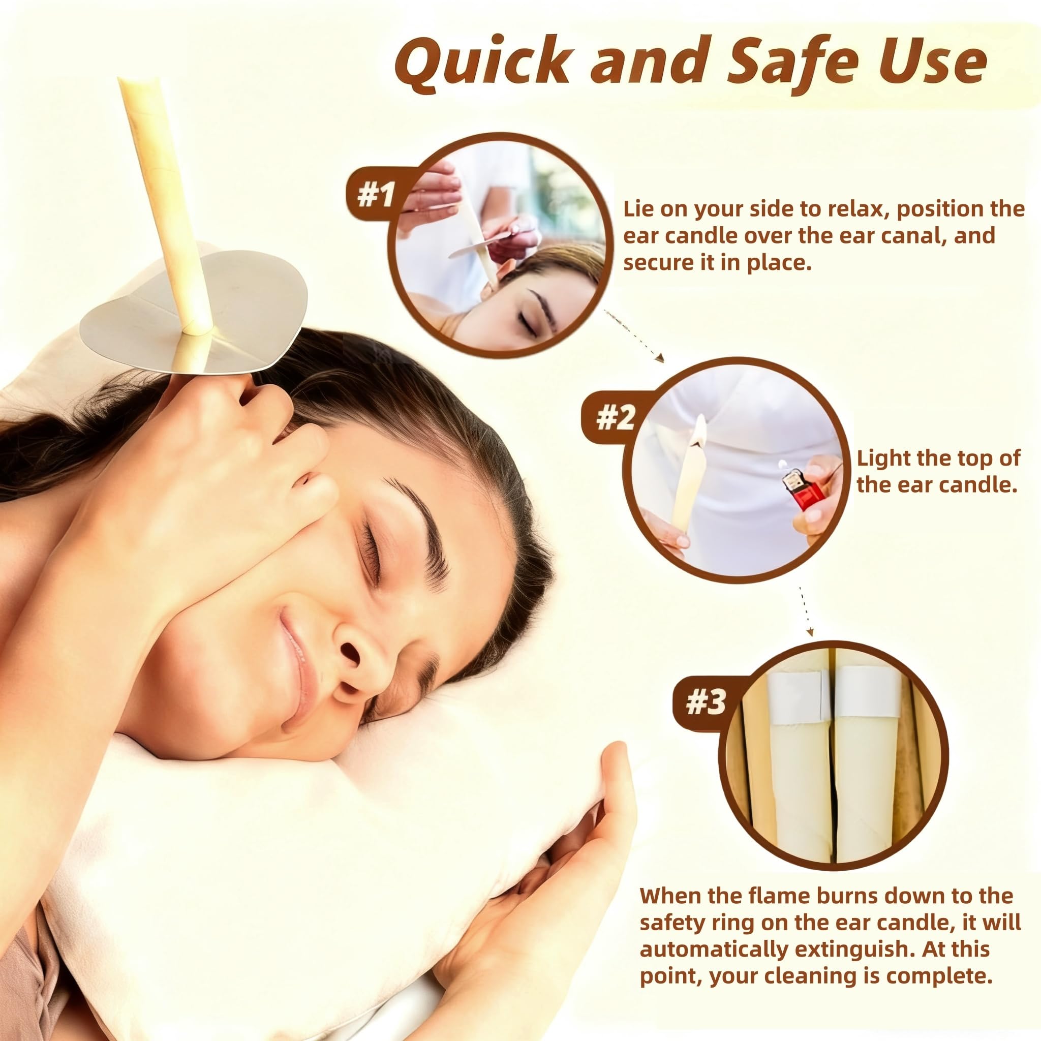 EMRPQN Ear Cleaning Kit – 20-Pack Safe Wax Removal with Protective Spacers