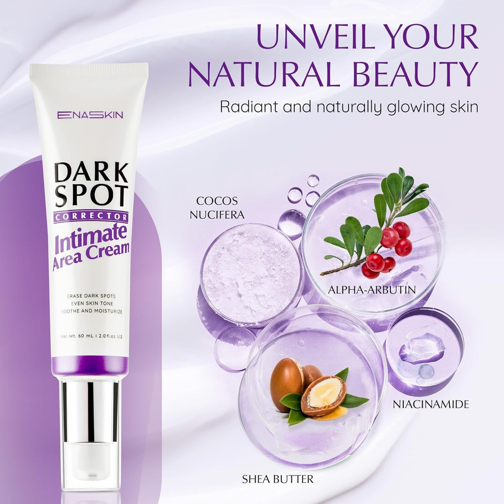 EnaSkin Dark Spot Remover Cream for Intimate Areas & Body – 2 oz